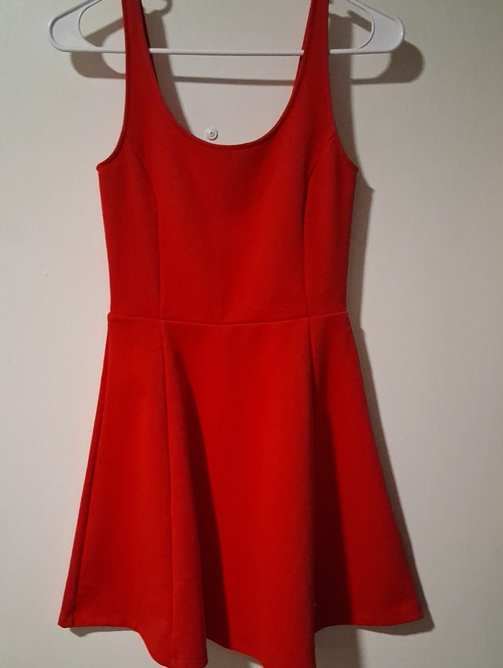 H&M Bright Red Sleeveless Dress